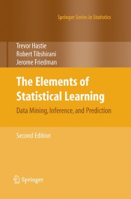 The Elements of Statistical Learning: Data Mining, Inference, and Predictions - Book Cover